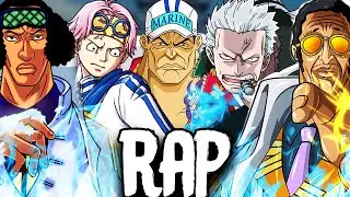 ONE PIECE MARINE RAP CYPHER | RUSTAGE ft. Shofu, DizzyEight, Shwabadi & More