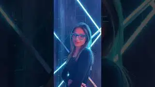 Очки с подсветкой BLUE