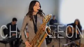 Chameleon (Bari Sax cover) Herbie Hancock | piano drums guitar bari sax Gloria Jazz Quartet