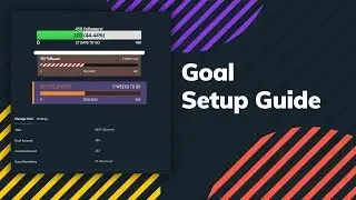 How to Setup Streamlabs Goal Widget
