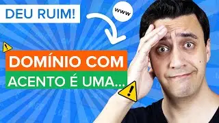 DOMÍNIO com ACENTO - Vale a pena REGISTRAR? (2024)
