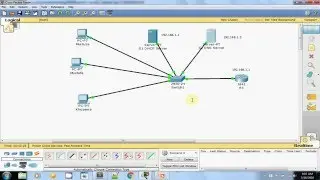 Internet Technology - DHCP DNS Cisco Packet Tracer