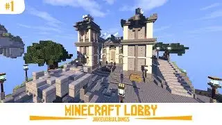 СТРОИМ ЛОББИ ДЛЯ СЕРВЕРА || MINECRAFT LOBBY || JakeUq