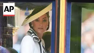 Kate, Princess of Wales, arrives at Buckingham Palace