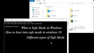 How to boot into safe mode in windows 10