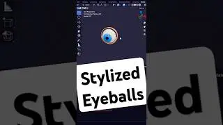 A simple styled #blender eyeball