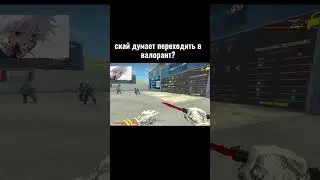 скайвайволкер думает переходить в валорант? #skywhywalker #shorts  #short #tiktok #csgo