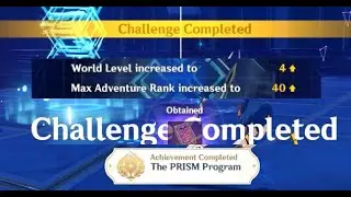 Adventure Rank 35 - World Level 4 Ascend - Clear the Ruins at Midsummer Courtyard - Genshin Impact