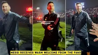 ❤️ WOW! Messi Receives Warm Welcome from the Fans on Returns to his Childhood Club Newell's Old Boys