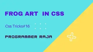 Frog art in css || css animation || css tricks#16 || #shorts ||#youtubeshorts