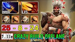 WTF Crazy Build [Beastmaster] Aghanim's Scepter + Dagon Full Magical Damage Imba 25Kills Dota2 7.33E
