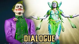 IS JOKER EVIL BY NURTURE OR NATURE CETRION ASKS DIALOGUE - MORTAL KOMBAT 11 ULTIMATE VERSION