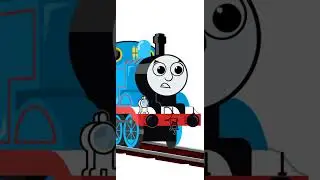 Gordon scared Thomas  #thomasanimation