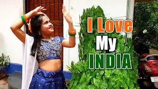 I Love My India Easy Dance Steps | Patriotic Song | Independence Day Song Dance | 15th August dance