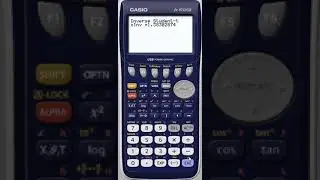 Casio: Inverse t function to find t critical value