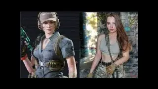 CALL OF DUTY MOBILE CHARACTERS IN REAL LIFE (face model)