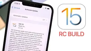 iOS 15 RC Released - Whats New?