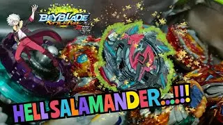 Hell Salamander The first Left Balance type beyblade - Keven Free