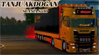 PİKACU MODU !!! TANJU AKDOGAN SCANİA S540 MODU ETS 2 1.50 SÜRÜM