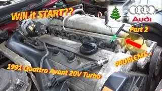 Will it START? (RARE Abandoned Audi Turbo - Part 2)