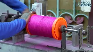 Khambhat's Famous Kite Flying Thread Making Factory | Kite Festival | Uttarayan | India