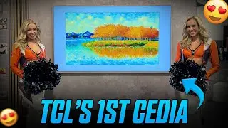 NEXT LEVEL Viewing | TCL's A300 Pro AI NXTFRAME TV! CEDIA 2024