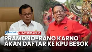 🔴PDIP Batal Dukung Anies, Akan Daftarkan Pramono-Rano Karno ke KPU Jakarta Besok