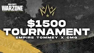 $1500 WARZONE TOURNAMENT | Tommey Subscriber Tournament CMG