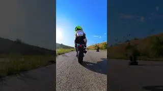 Исполнил её МЕЧТУ..😅 Прокатил девушку на заднем КОЛЕСЕ✌️ #bikelover #motoraido #bikelife