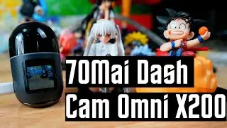 ЛУЧШИЙ - НЕТ РАВНЫХ🔥  ПЕРВЫЙ УМНЫЙ ВИДЕОРЕГИСТРАТОР 70mai Dash CamOmni X200 УГЛОМ ОБЗОРА 360°