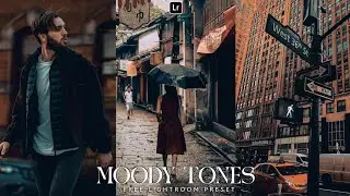 Moody Tones Lightroom Preset | Free presets | Moody preset | Lightroom Presets | Lightroom tutorial