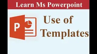 How to Use Template in Ms Powerpoint | import template in MS. Powerpoint #powerpoint #mspowerpoint