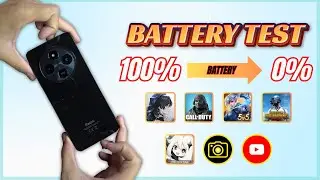 Xiaomi Redmi 14C Battery Drain Test 100% to 0%