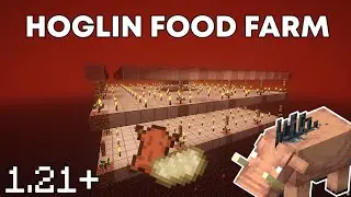Minecraft 1.21.5 Hoglin Farm Tutorial