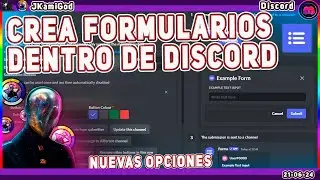 🟣 Forms - Formularios para discord 💠 Discord 📡 JKamiGod