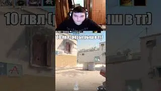 10 lvl в соло #cs2 #ксго #стрим #shrekpeek  #donk #twitch