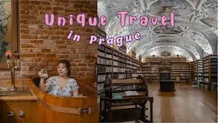 PRAGUE VLOGㅣ Unique Experience Must Try in Prague ㅣ Beer Spa and Drivng a Yacht
