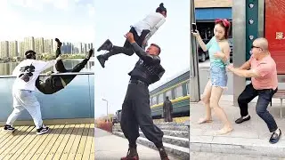 Top 10 Funniest Pranks by Chinese Street Couples ❤️ Street Couple P#214