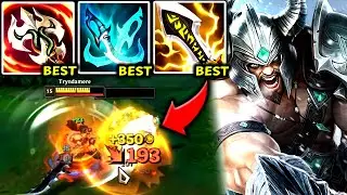 TRYNDAMERE TOP 100% BEATS ALL TOPLANERS TOO EASY! 👌 S14 Tryndamere TOP Gameplay Guide