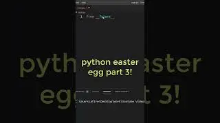 Easter Eggs in Python - Part 3