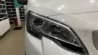 Peugeot Expert - тюнинг фар, установка диодных линз Expression