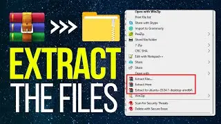 How To Use WinRAR To Extract Files (2024) - New Method