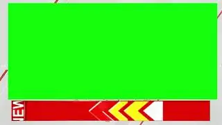 Breaking News Green Screen Format || Breaking News || No Copyright