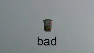 We have revolutionized the cup noodle