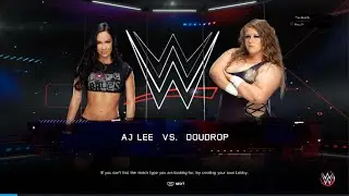 WWE 2K23 - AJ Lee vs. Doudrop (Online Match)