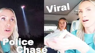 Finding a Crazy Viral TikTok food in Our Mall!  Wild Police Chase on Our Street!