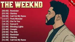 The Weeknd Greatest Hits Songs of All Time - Music Mix Playlist 2024