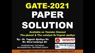 GATE | 2021 | PAPER SOLUTION