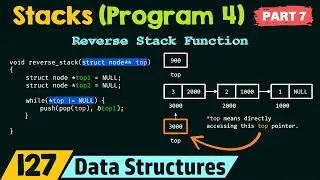 Stacks (Program 4) – Part 7