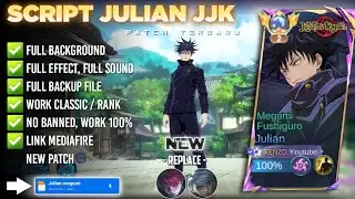 Script Skin Julian Jujutsu Kaisen Megumi No Password | Full Effect Voice | Terbaru